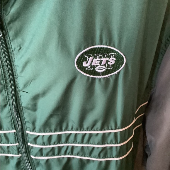 Mens NFL Reebok NY Jets Jacket, Lined, size XXL - Picture 3 of 6
